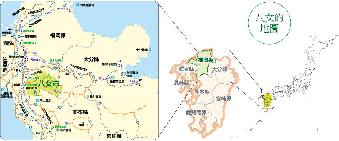 Yame Map